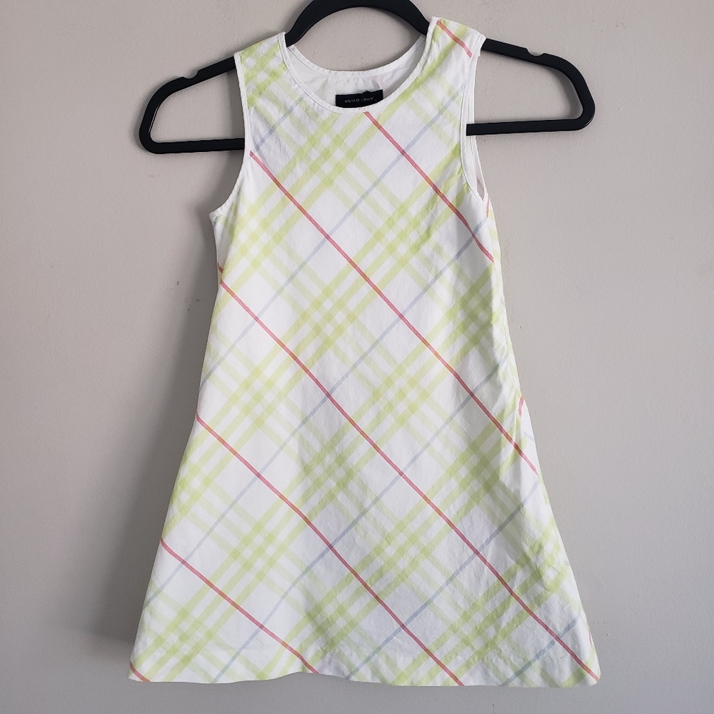 Burberry Dress Plaid Sleeveless Toddler Sz Girls 5